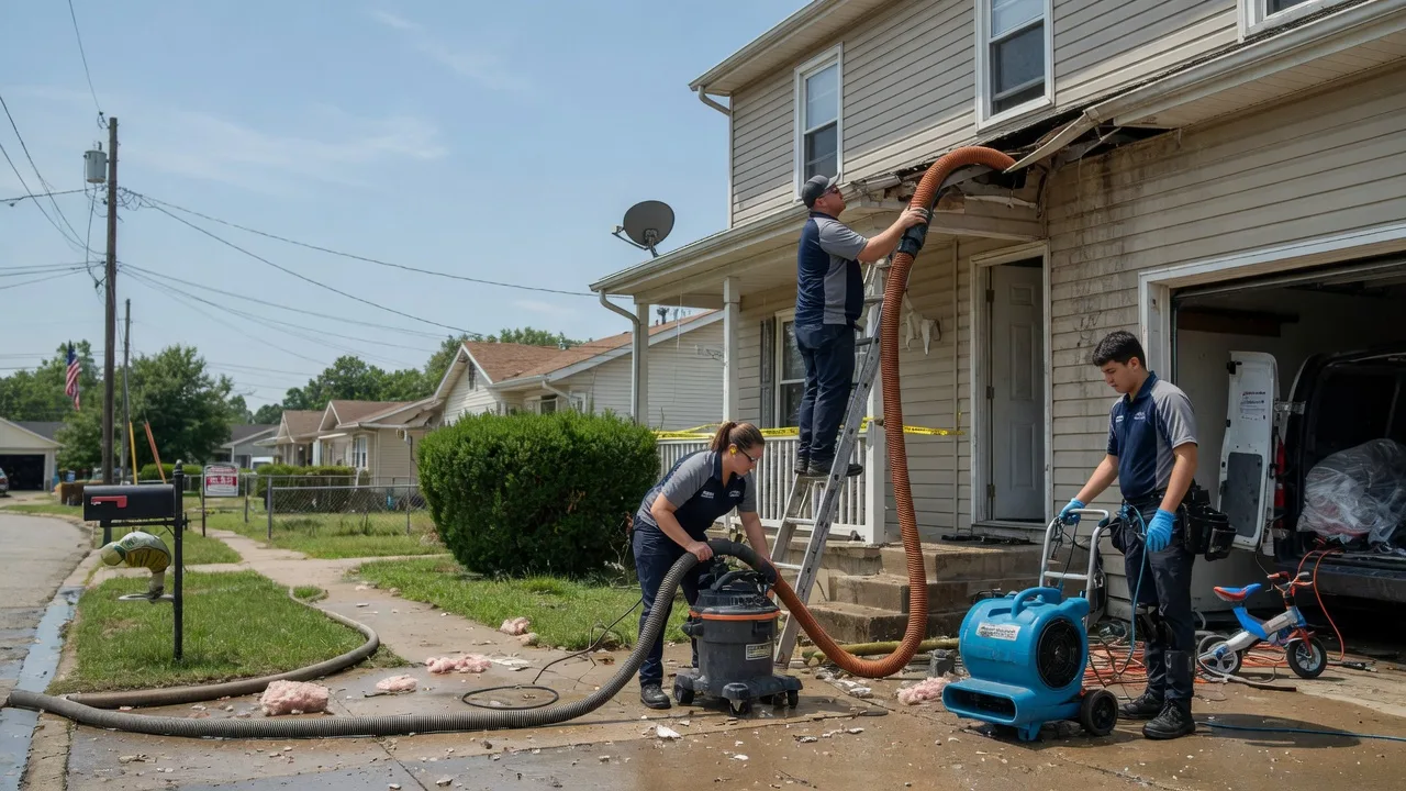 Water Damage Restoration in Chesterhill, OH near me